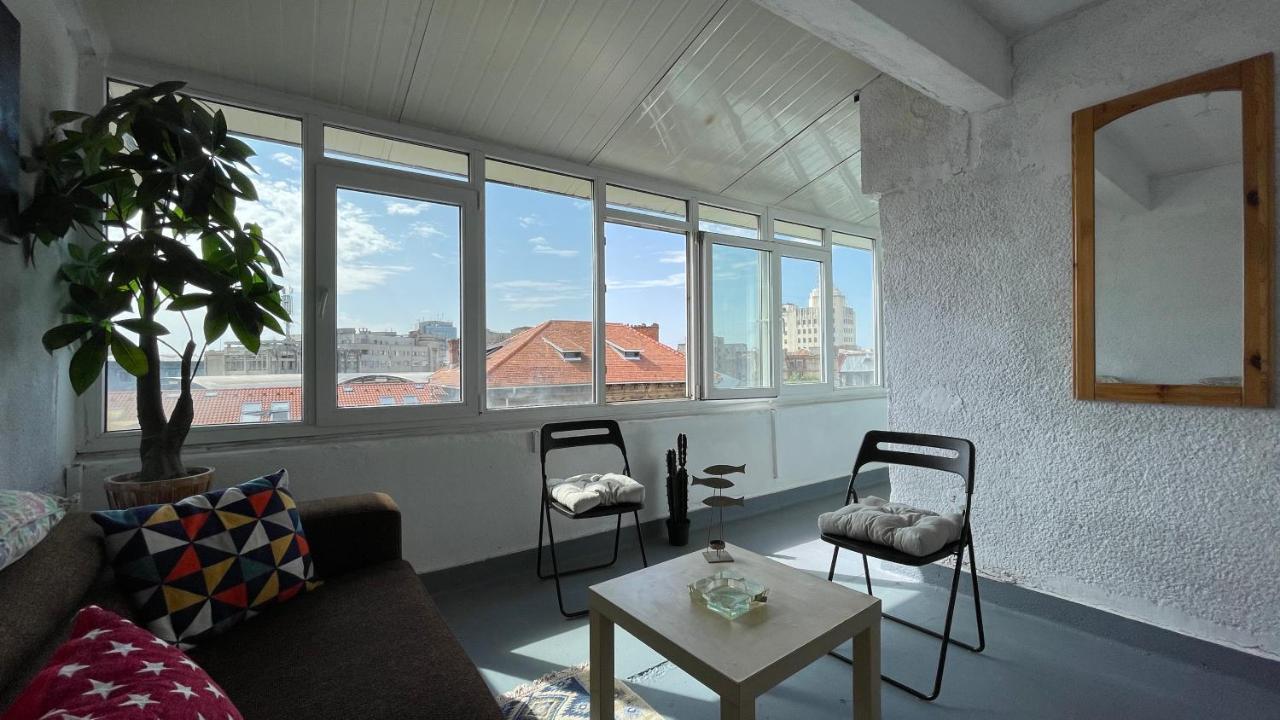 Terrace Balcony Downtown Delight Old Town Oasis City Center Universitate Square Old Town 布加勒斯特 外观 照片